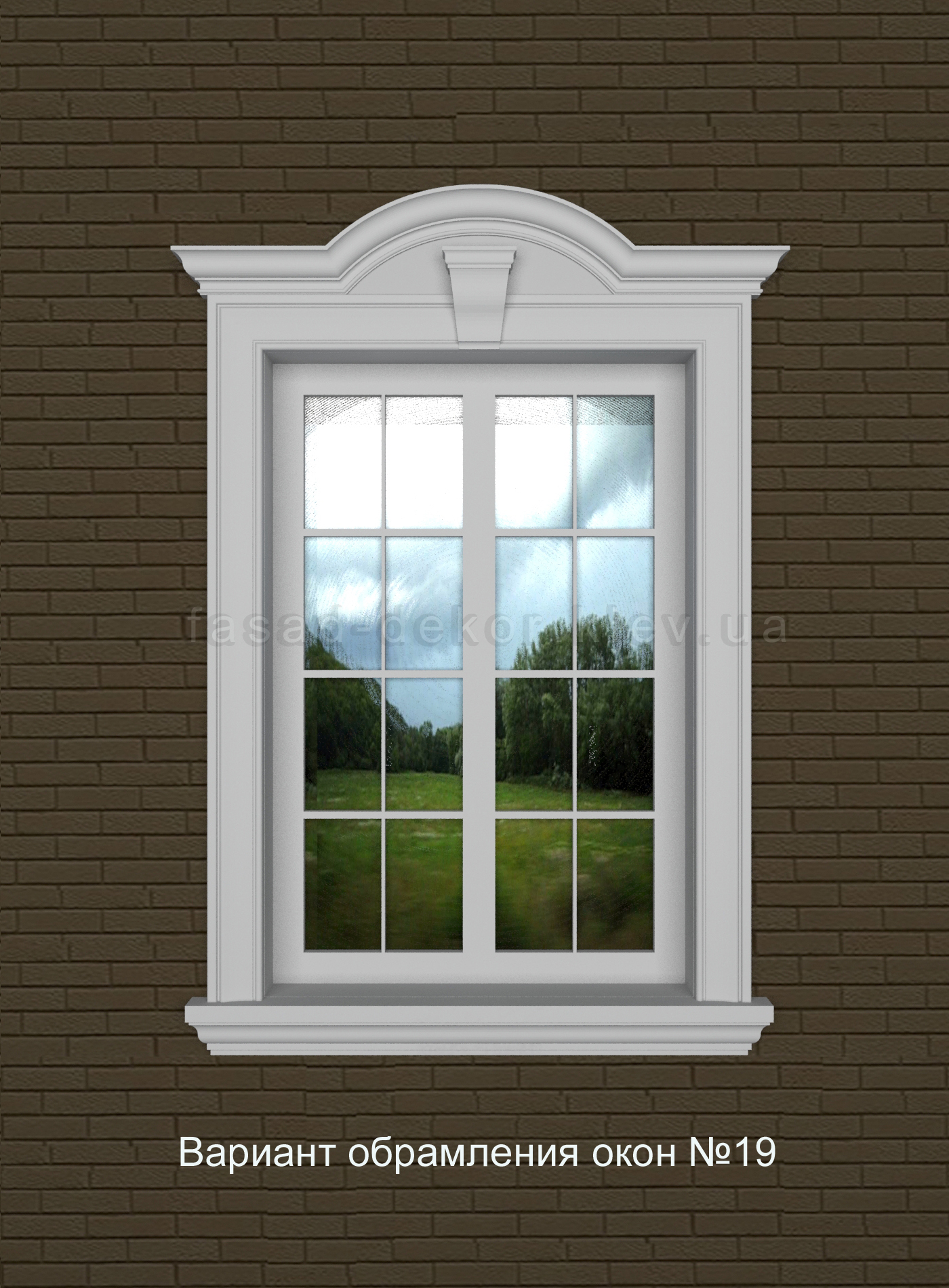 Оконное обрамление К 19